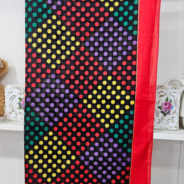 입생로랑(YSL) 멀티 도트 코튼 손수건