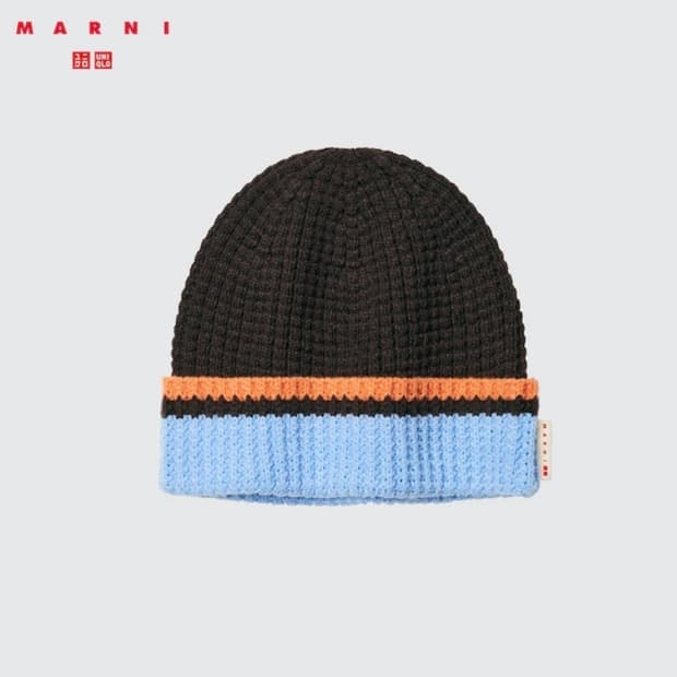 유니클로 마르니 팝콘 비니