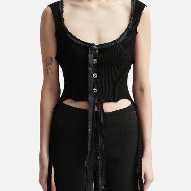 혜인서 슬래시 니트탑