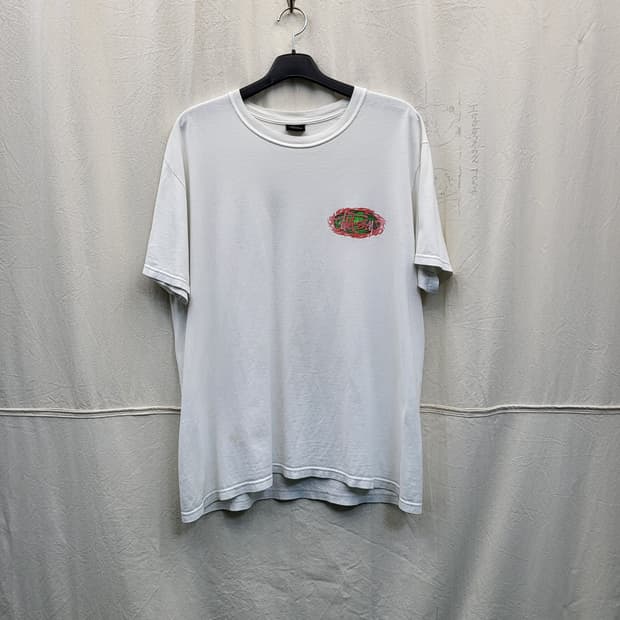Stussy 스투시 화이트 반팔 티셔츠