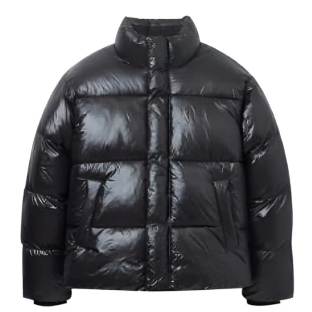 스파오 유광 패딩