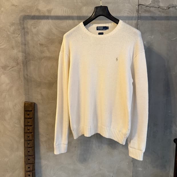 폴로 랄프로렌 코튼 니트 100