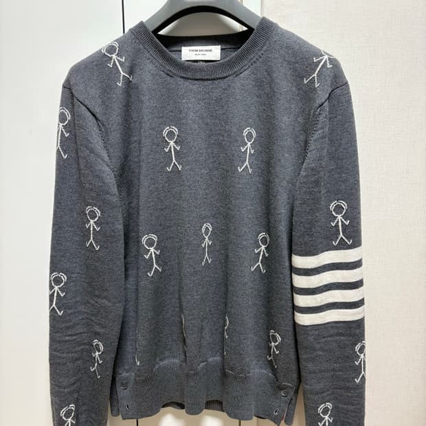 톰브라운 미스터톰 사선 니트 4사이즈