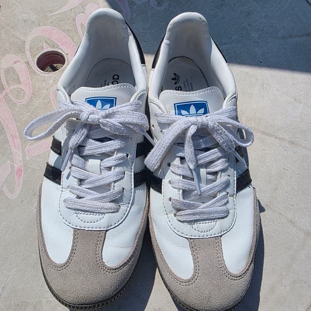 아디다스 삼바 OG 화이트 블랙 260 인기사이즈 상태양호