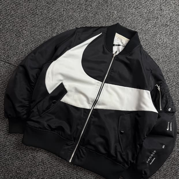 나이키 NSW 빅스우시 써마핏 리버서블 Ma-1 봄버 점퍼 2004