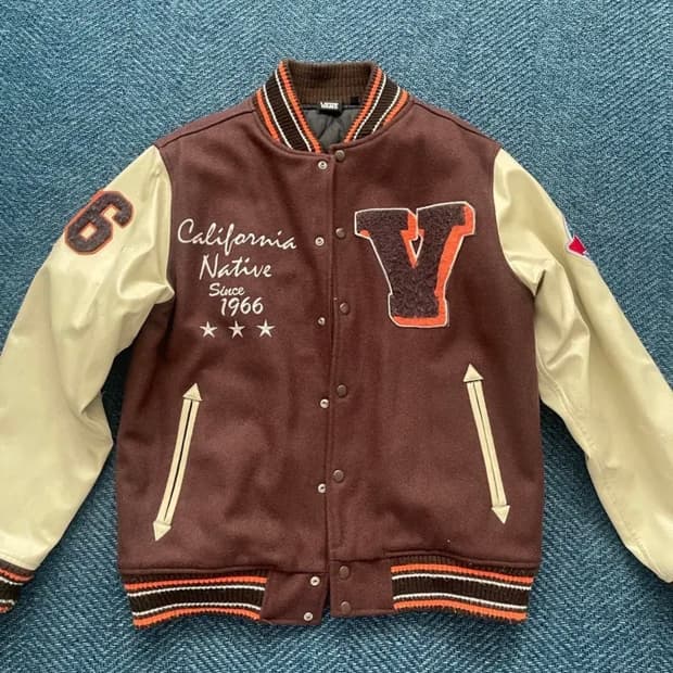 빈티지 반스 바시티자켓