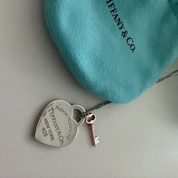 티파니앤코 리턴투티파니 하트키 목걸이