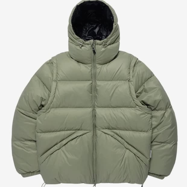 더바이닐하우스 리버시블 패딩 M