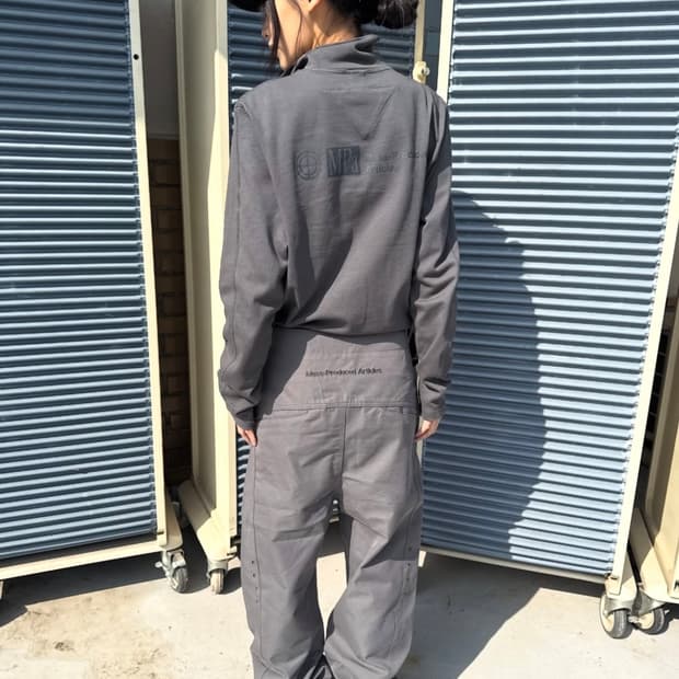 [1회착] MPa HALF ZIP JERSEY (CHARCOAL)