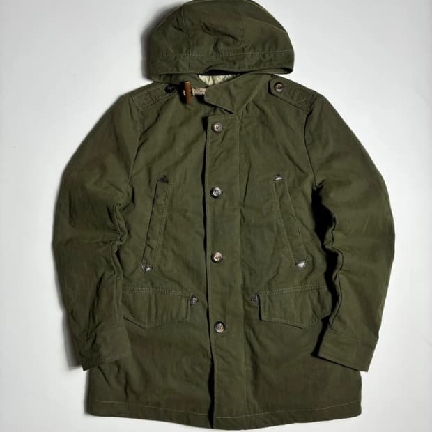 시리즈 18FW 야상 후드 자켓 R3412