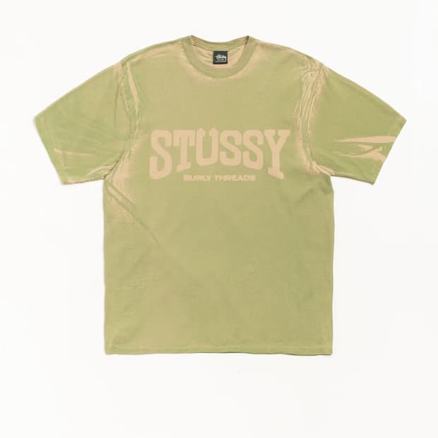 스투시 BURLY STONE WASHED TEE M (택포)