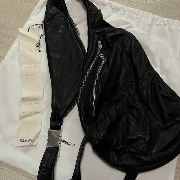 san263-1 레더 슬링 백