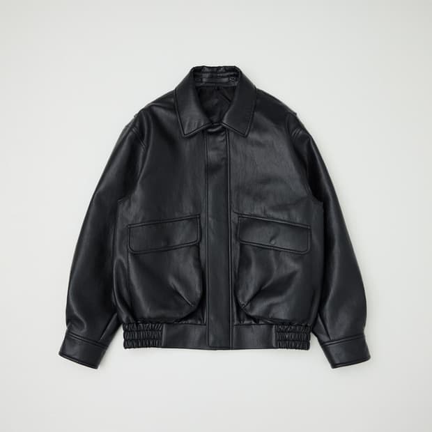 로우 1950 G1 레더 자켓 블랙