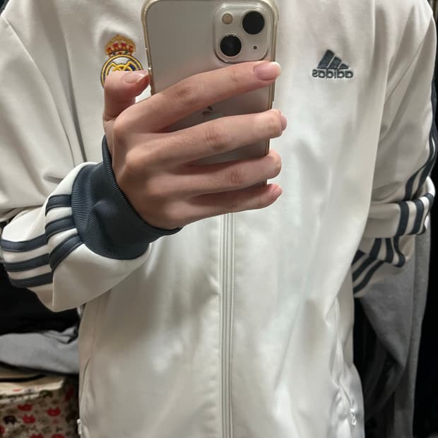 초대장급)레알 마드리드 화이트 그레이 져지트랙탑