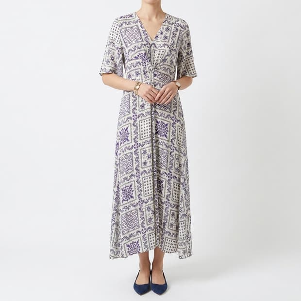 메종드메이어 MAISON DE MAIER 페이슬리 롱 원피스 (8)