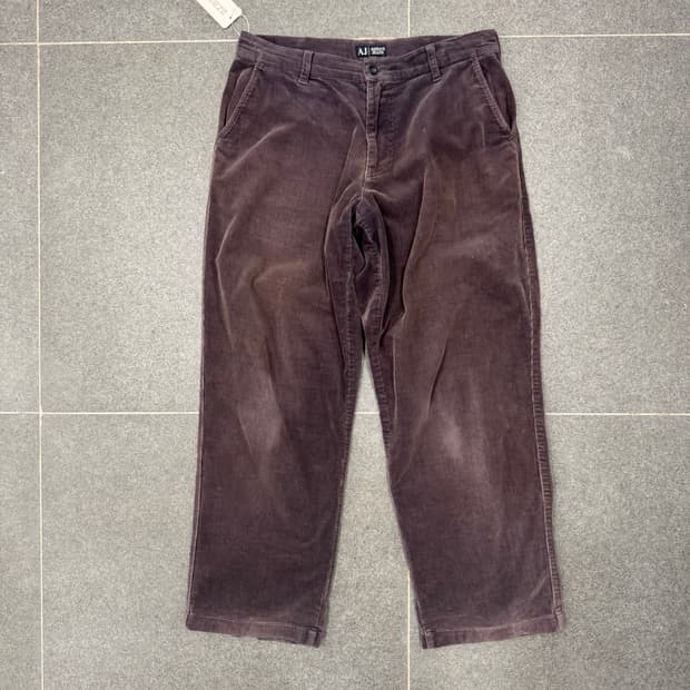 Armani Jeans Corduroy Pants 