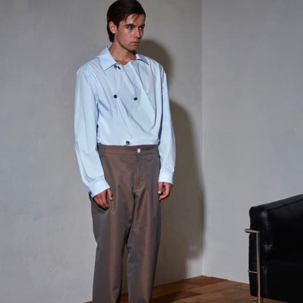 아이엘 aieul BH 셔츠 스카이블루