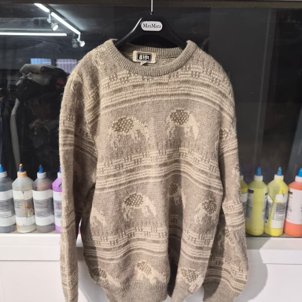 L) gim jpn 빈티지 니트 팝니다