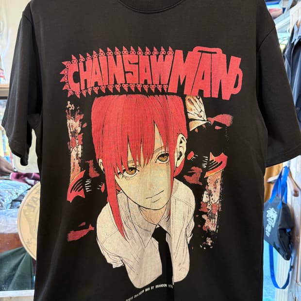 체인소 맨 마키마 프린팅 티셔츠