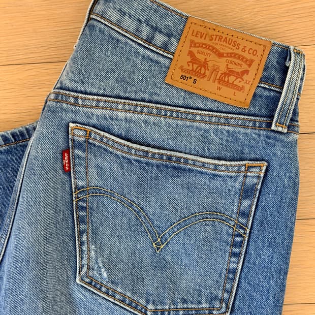 (W) Levi's 501 skinny 28/32