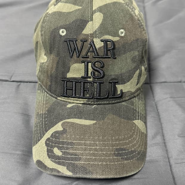 테이크이지 워이즈헬 헤링본 볼캡 (카모카키)