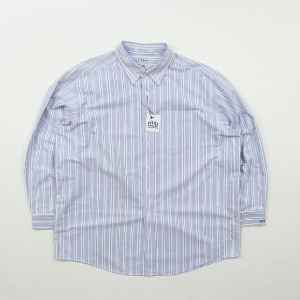 엘엘빈 스트라이프 셔츠 2XL A820