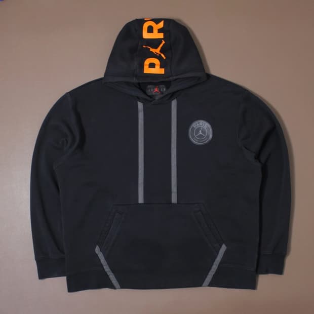 Jordan 조던 PSG 파리생제르망 블랙 후드 티