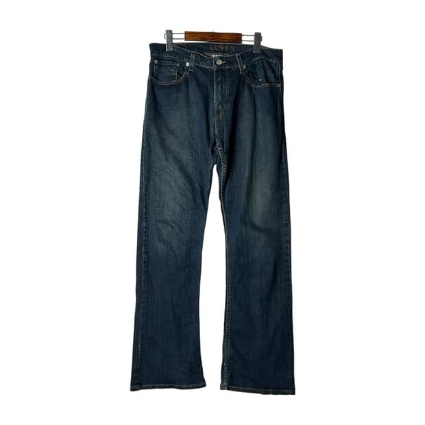 [Levi's] 리바이스 멕시코 527 로우 부츠컷 워시드 데님팬츠