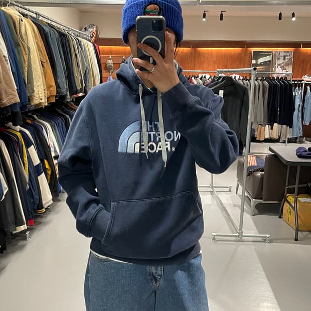 노스페이스 후드티셔츠