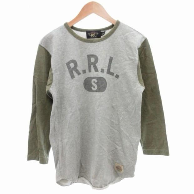 RRL 더블알엘 3/4 슬리브 래글런 저지 티셔츠