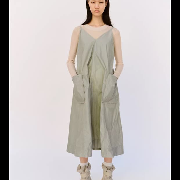 [XS/M] 자라x앤드 원더 리펠런트 미디 드레스 원피스