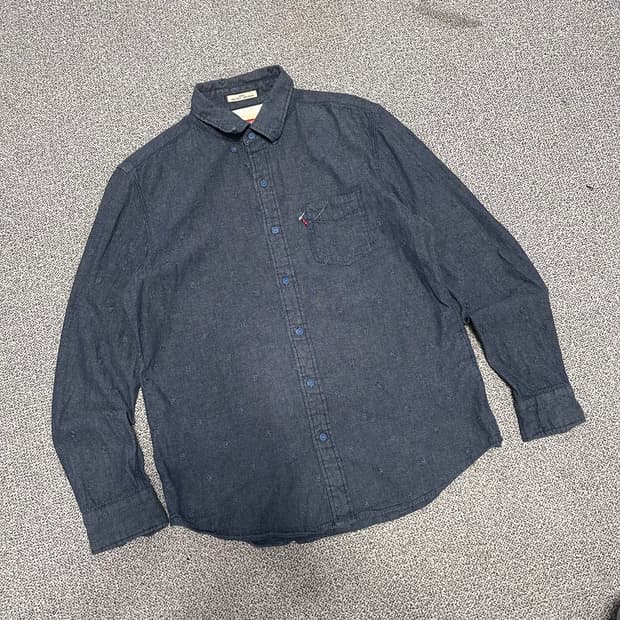 리바이스 네이비 셔츠