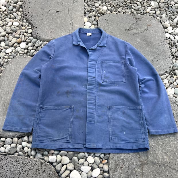 HARD FADED BLUE MOLESKIN 몰스킨프렌치워크자켓