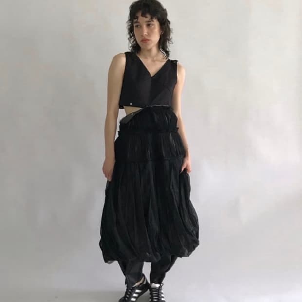 애옹쓰 샤샤드레스 블랙