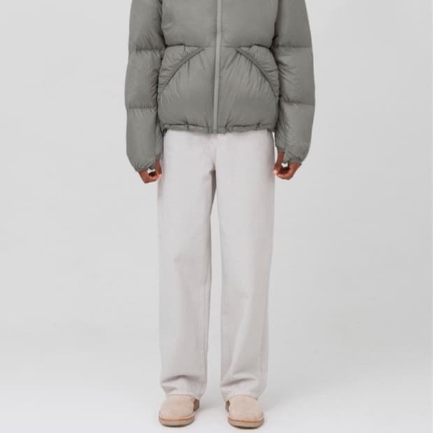 24FW 브라운야드 에베레스트 구스다운(올리브그레이,택채새상품,5사이즈)