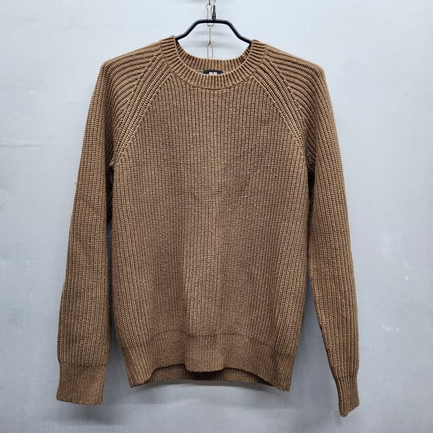 유니클로 짜임패턴 니트 L(M)