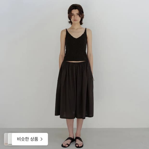 모이아 셔링 스커트 팬츠 shirring skirt pants