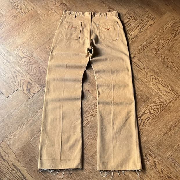[32]70's 리바이스 USA 웨스턴 플레어핏 코튼 팬츠