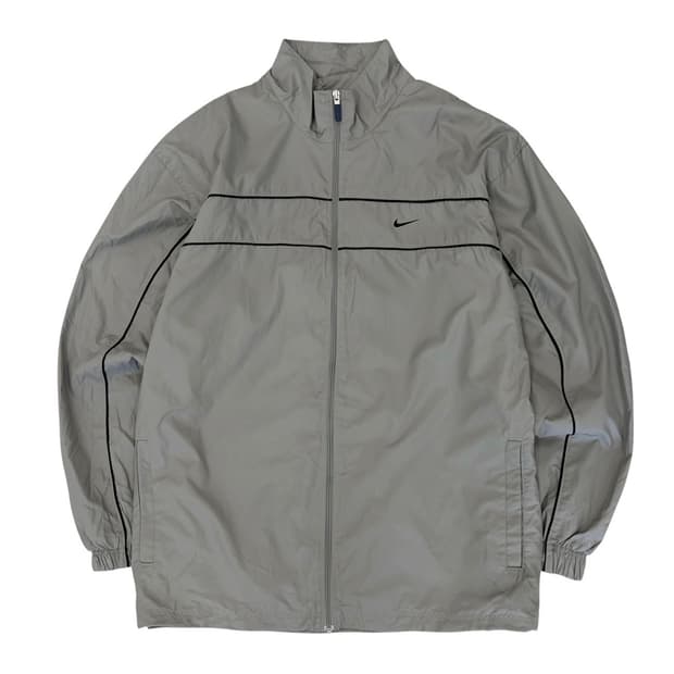 90년대 나이키 올드스쿨 바람막이 그레이 (2XL)