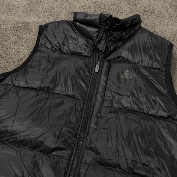 [ 정품/L ] 나이키 ACG 구스다운 조끼 패딩 자켓