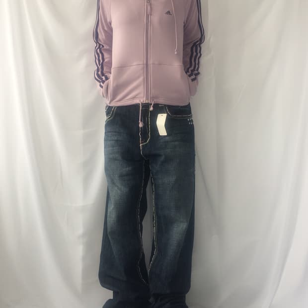 Adidas hood zip up
