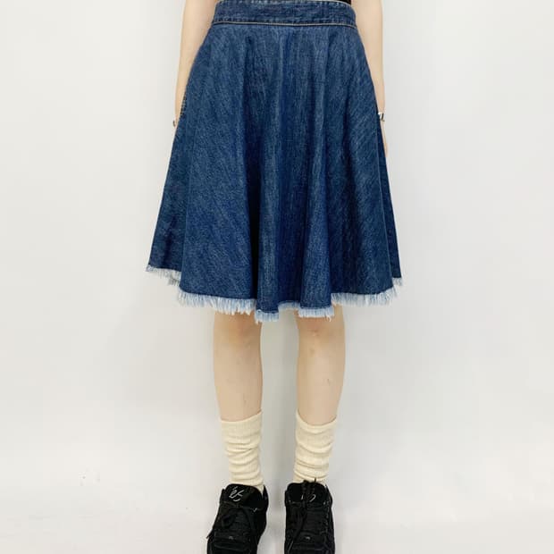  MSGM made in italy 데님 스커트