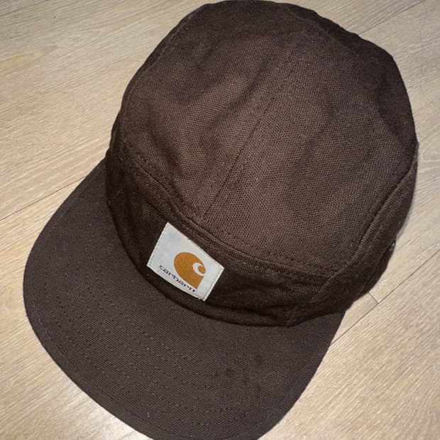 carhartt WIP 칼하트 캠프캡 브라운