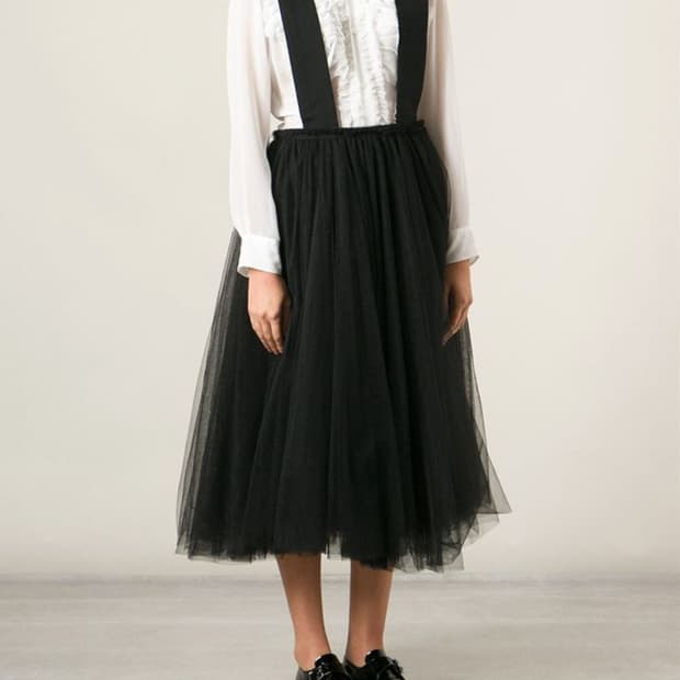 꼼데가르송 튤 원피스