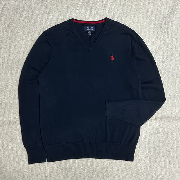 폴로 랄프 로렌 키즈 브이넥 니트