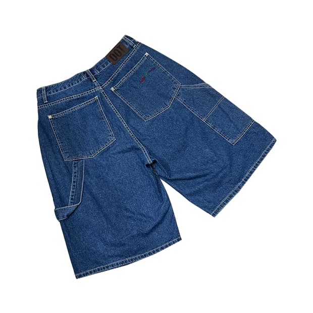 OOT 진청 카펜터 버뮤다 데님 팬츠 L