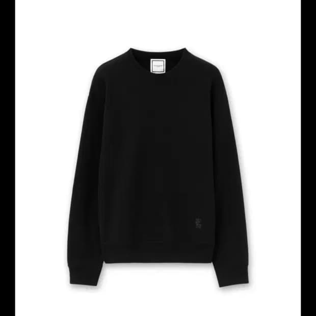 우영미 블랙라운드넥 니트 52