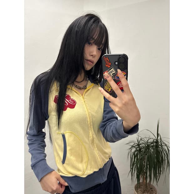 HYSTERIC GLAMOUR 90s Zip Hoodie