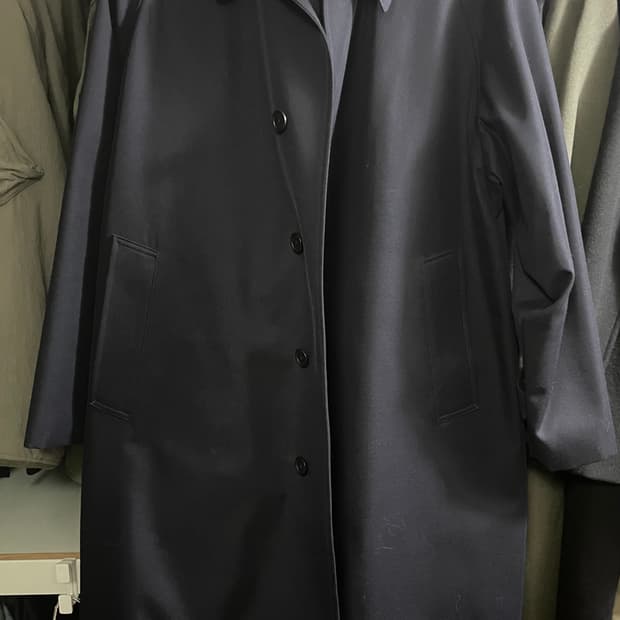 24aw 캡틴선샤인 워커코트 네이비 38