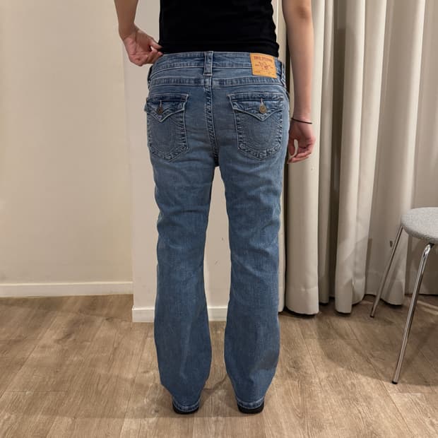 트루릴리젼 연청 데님 팬츠 30